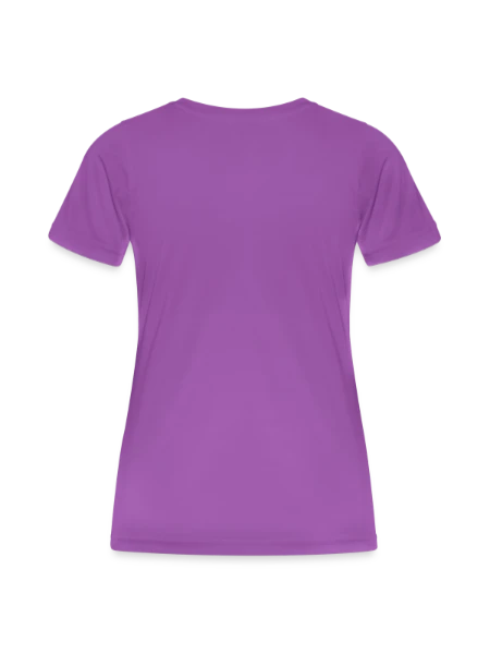 Women's Functional T-Shirt - purple - Back
