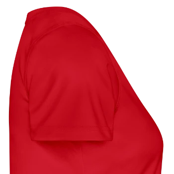 Frauen Funktions-T-Shirt - Rot - Rechts - AI Model Female 172 dark (172cm)