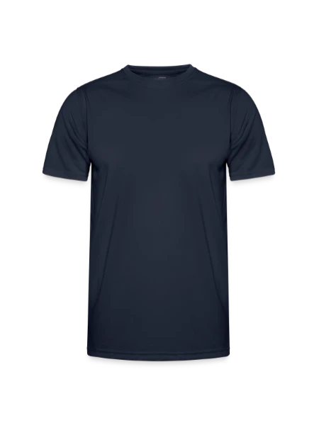 Men's Functional T-Shirt - navy - Front