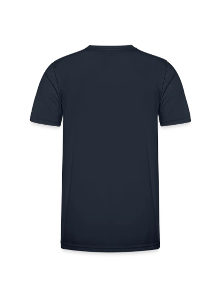 Men's Functional T-Shirt - navy - Back