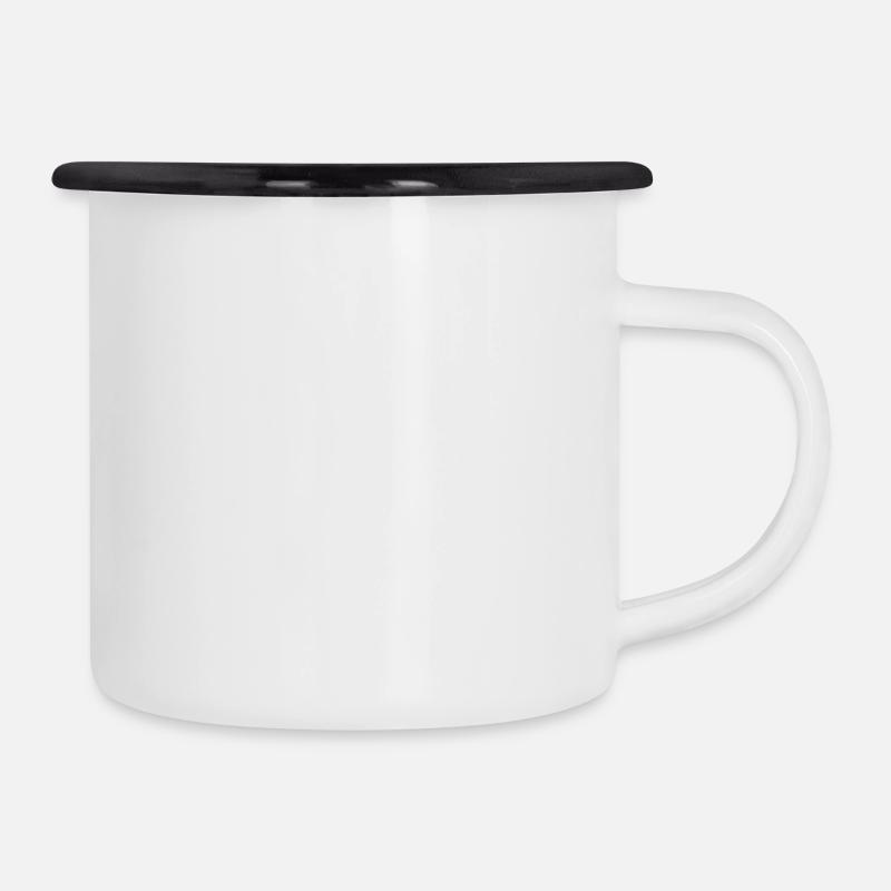 Emaille-Tasse