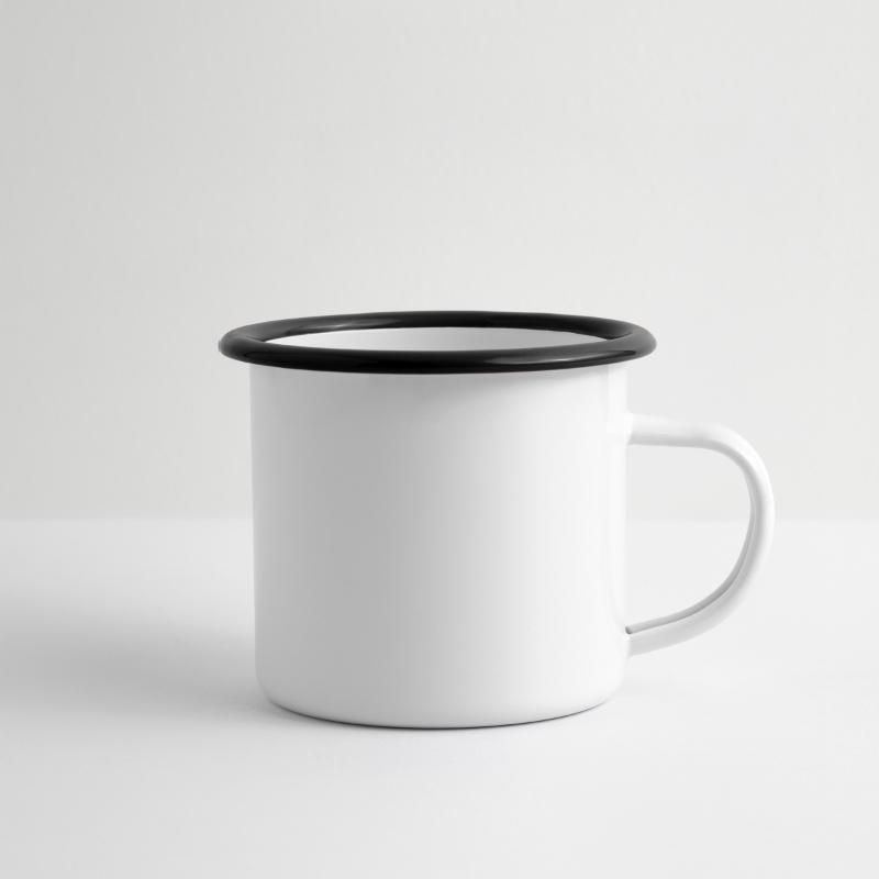 Emaille-Tasse