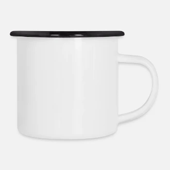 Emaille-Tasse