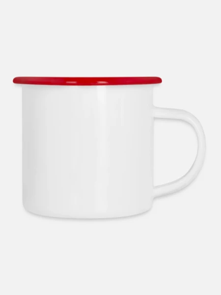 Camper Mug - white/red - Right