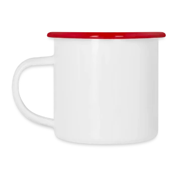 Camper Mug - white/red - Left