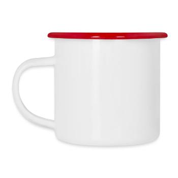 Emaille-Tasse