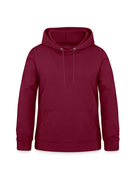 Women's Hoodie - bordeaux - Front