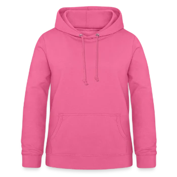Women's Hoodie - pink - Front - AI Model Female 172 light (172cm)