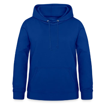 Women's Hoodie - bright royal - Front - AI Model Female 172 light (172cm)