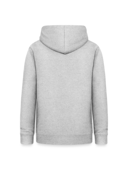 Women's Hoodie - light heather grey - Back
