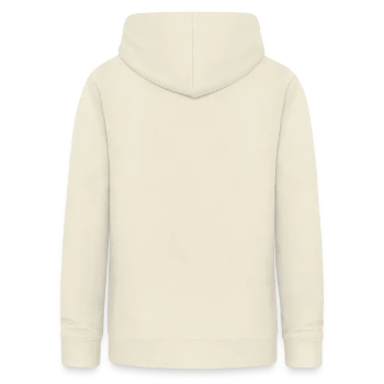 Sweat à capuche Femme - vanille - Dos - AI Model Female 172 light (172cm)