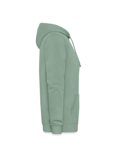 Women's Hoodie - steel green - Right
