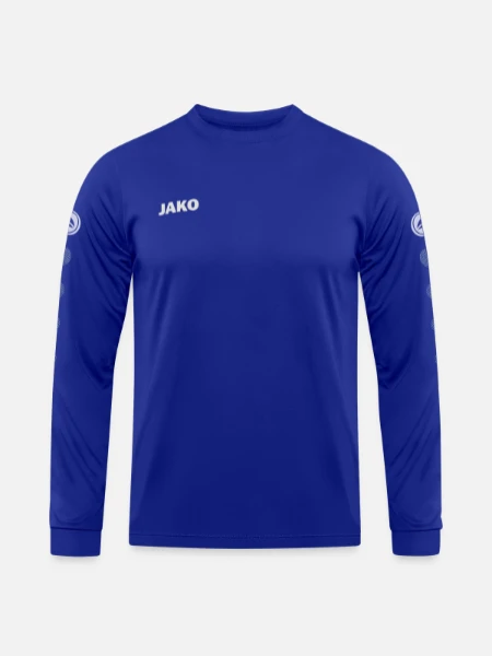 JAKO Jersey Team Long sleeve - royal blue - Front