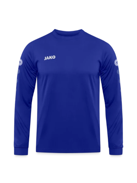 JAKO Jersey Team Long sleeve - royal blue - Front