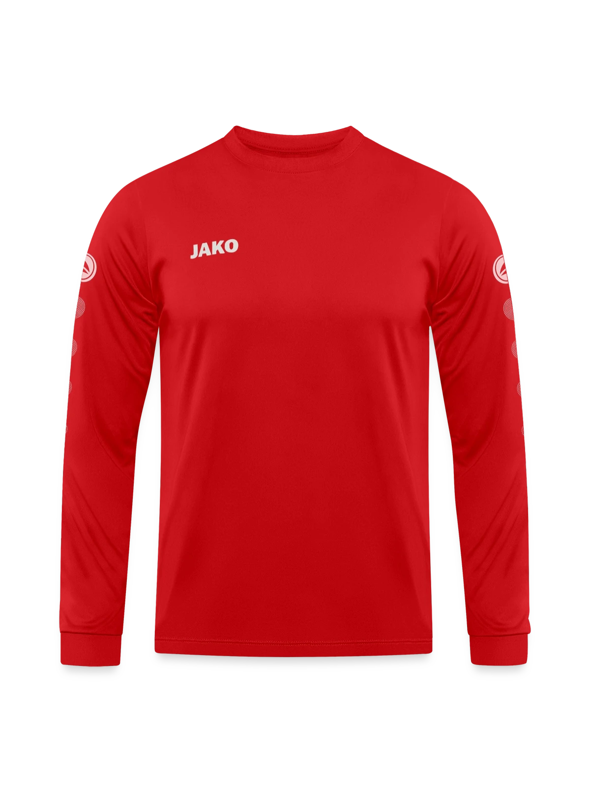 JAKO Jersey Team Long sleeve - red - Front