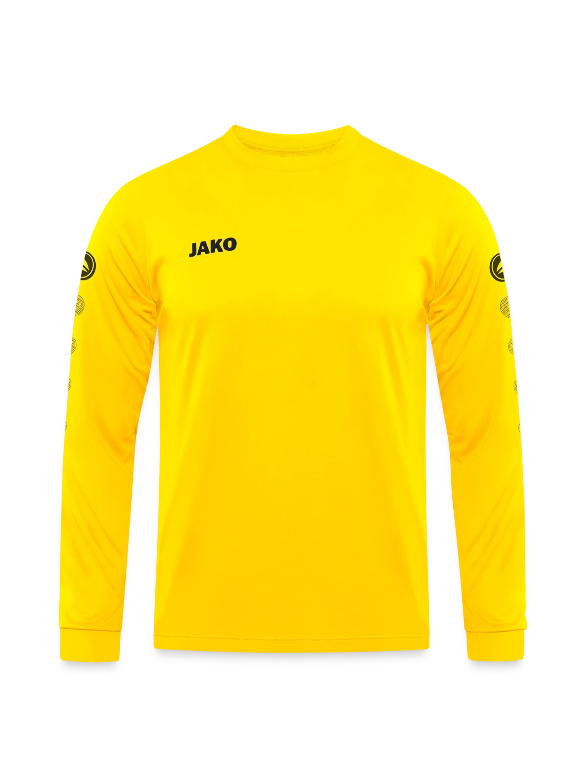 JAKO Jersey Team Long sleeve - yellow - Front