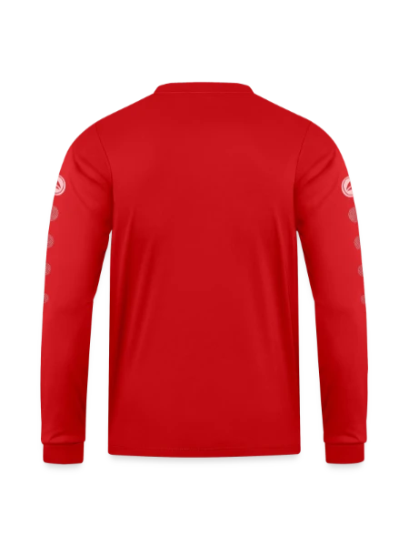 JAKO Jersey Team Long sleeve - red - Back