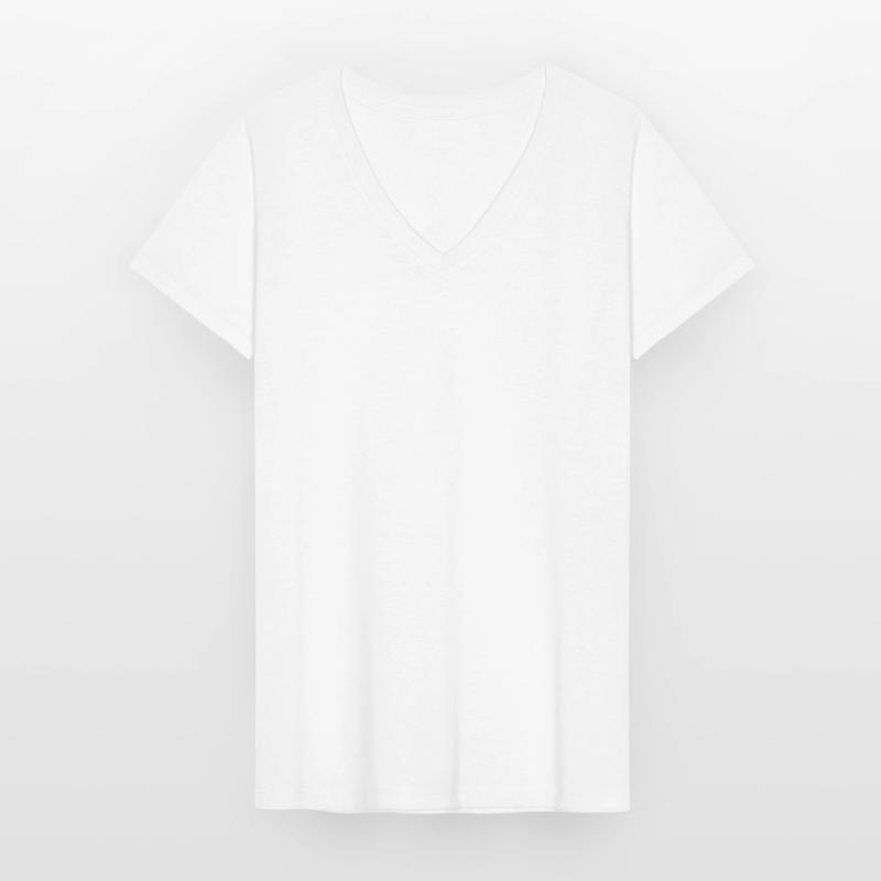 Frauen-T-Shirt mit V-Ausschnitt