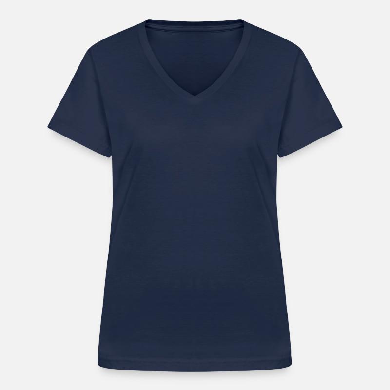 Vrouwen T-shirt met V-hals