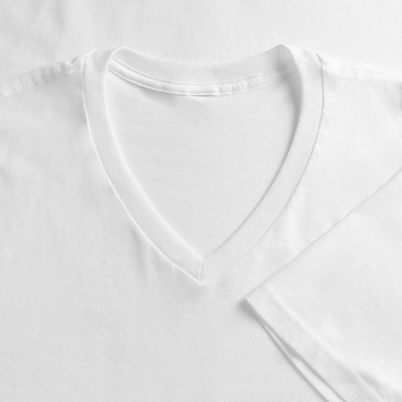 T-shirt col V Femme