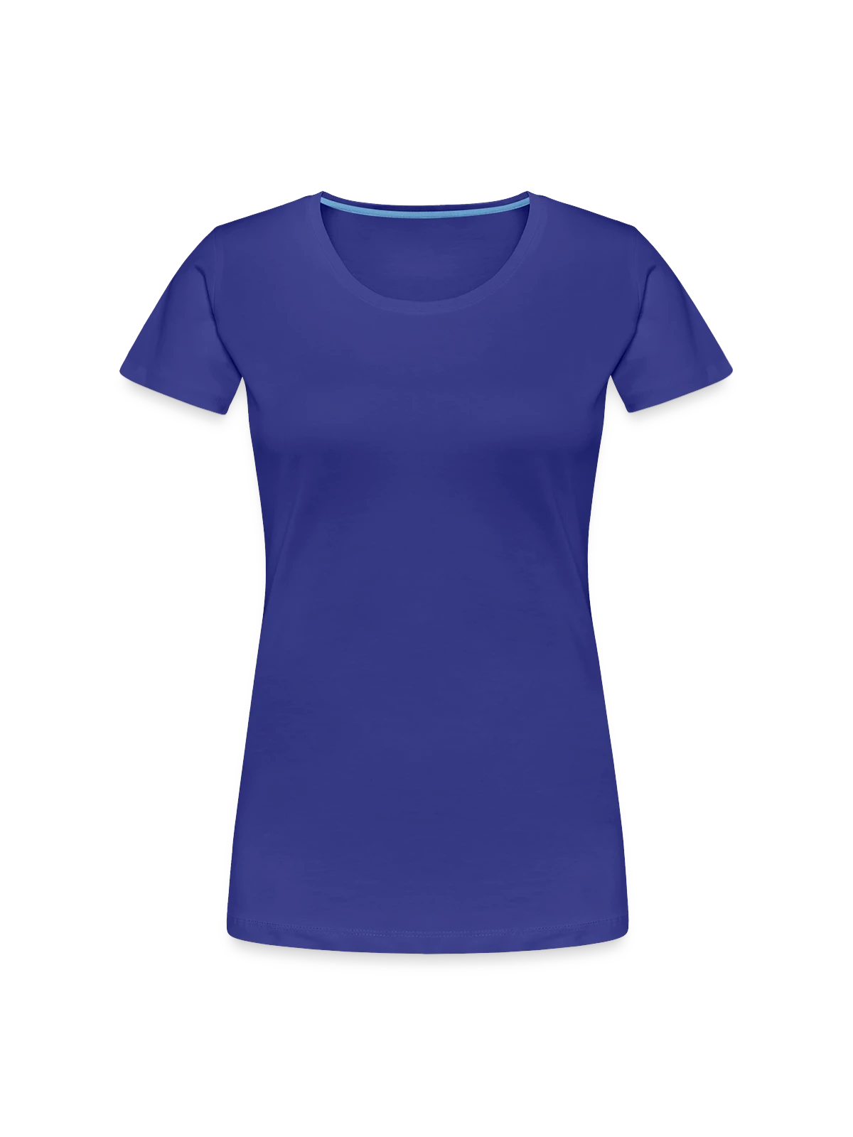 Frauen Premium Bio T-Shirt - Königsblau - Vorne