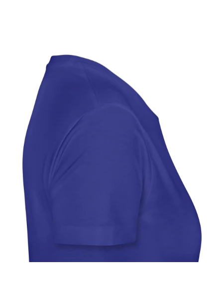 Frauen Premium Bio T-Shirt - Königsblau - Rechts