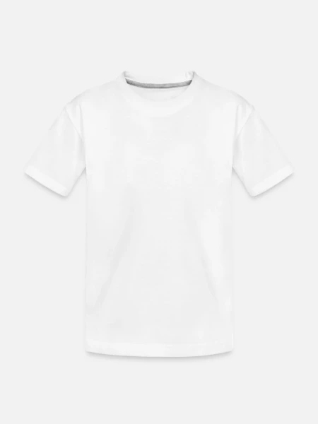 Kinder Premium Bio T-Shirt - Weiß - Vorne