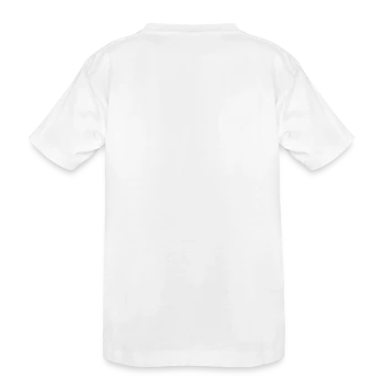 Kinder Premium Bio T-Shirt - Weiß - Hinten