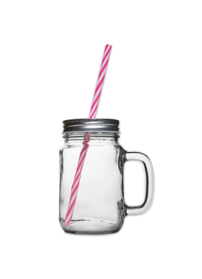 Large preview image 1 for Glass jar with handle and screw cap | Printequipment
