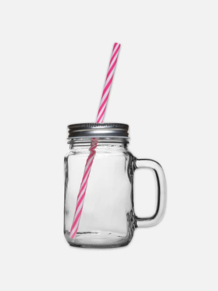 Bocal à boisson - transparent - Droite