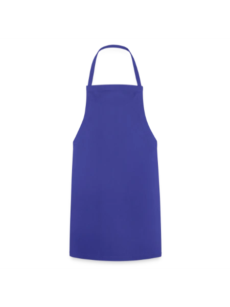 Tablier de cuisine - bleu royal - Devant