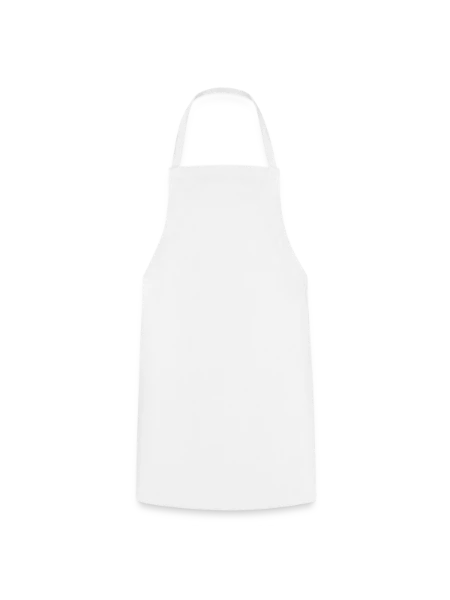 Cooking Apron - white - Front