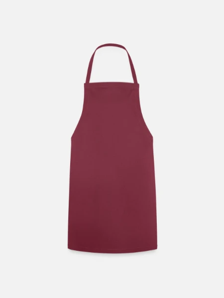 Tablier de cuisine - bordeaux - Devant