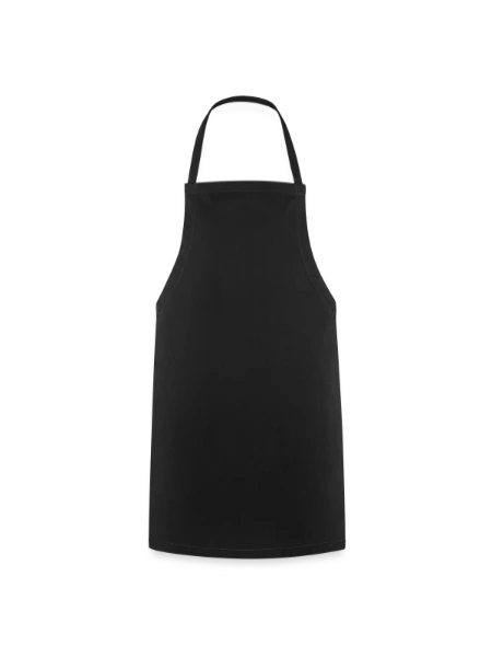 Tablier de cuisine - noir - Devant