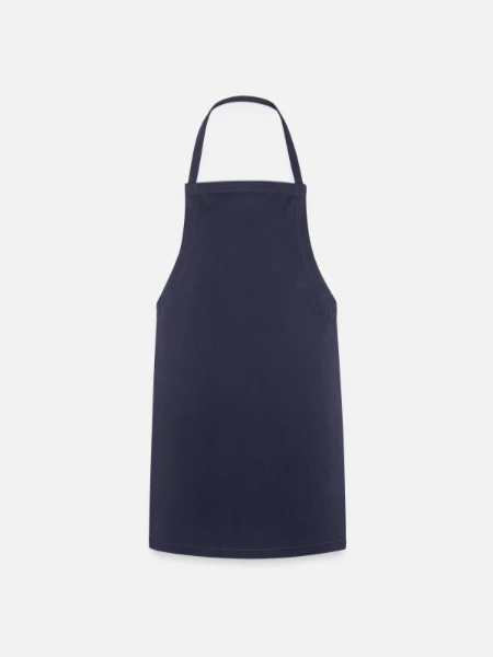 Tablier de cuisine - marine - Devant