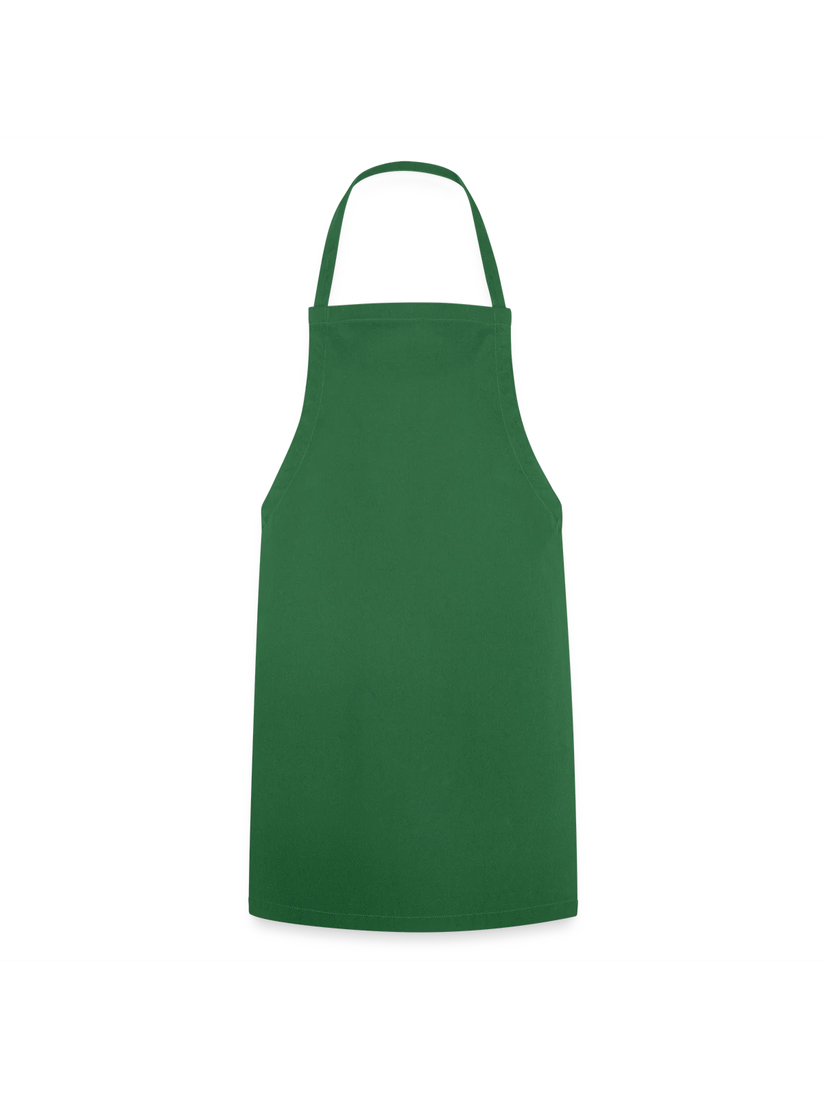Tablier de cuisine - vert foncé - Devant