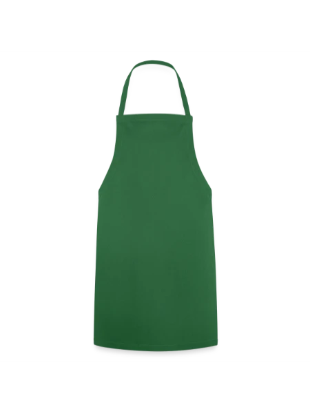 Tablier de cuisine - vert foncé - Devant