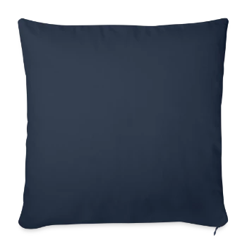 Sofa pillow with filling 45cm x 45cm - navy - Front