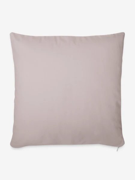 Sofakissen mit Füllung 45 x 45 cm - helles Taupe - Vorne