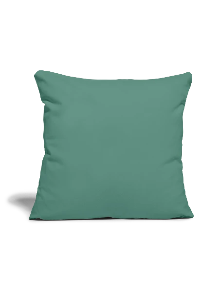 Sofa pillow with filling 45cm x 45cm - cypress green - Front