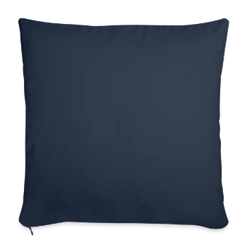 Sofa pillow with filling 45cm x 45cm - navy - Back