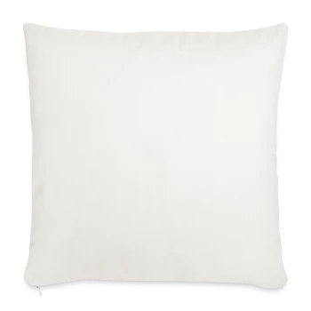 Coussin et housse de 45 x 45 cm - blanc nature - Dos