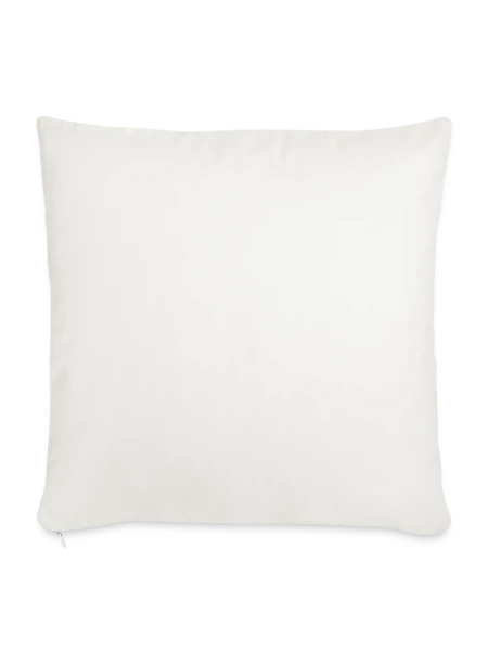 Coussin et housse de 45 x 45 cm - blanc nature - Dos