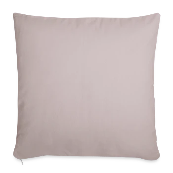 Coussin et housse de 45 x 45 cm - taupe clair - Dos