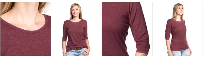 3/4 Sleeve T-Shirt for women