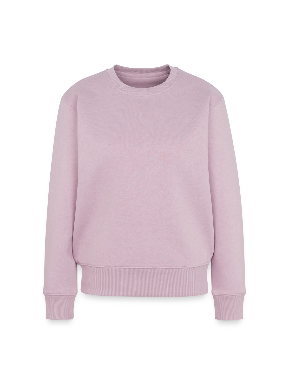 Women's Premium Organic Jumper - dusky pink - Front