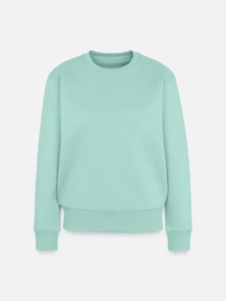 Pull Premium bio Femme - menthe  - Devant