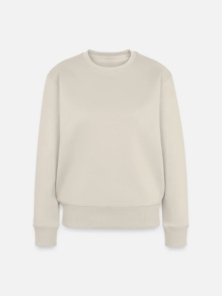 Pull Premium bio Femme - beige - Devant