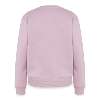 Pull Premium bio Femme - rose poudré - Dos - Julia (174cm)