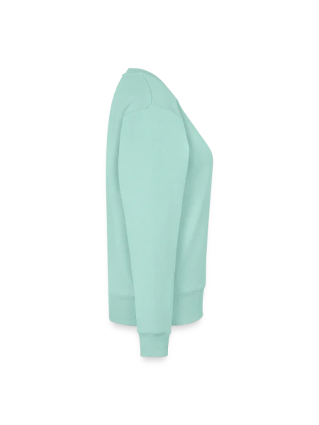 Women's Premium Organic Jumper - mint  - Right
